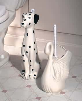 Decorative Toilet Brush Holder
